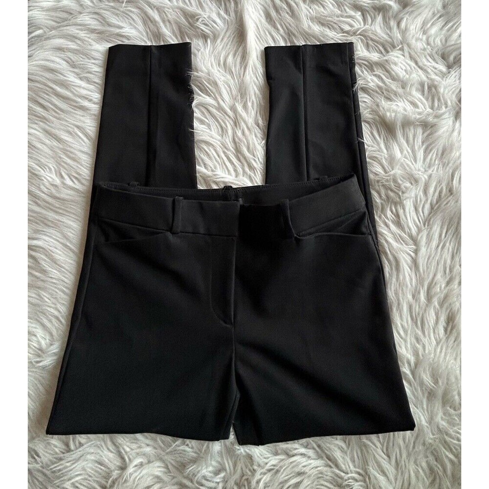 LOFT Women’s Size 6P Black Marisa Pants Career Back Seam BIN O